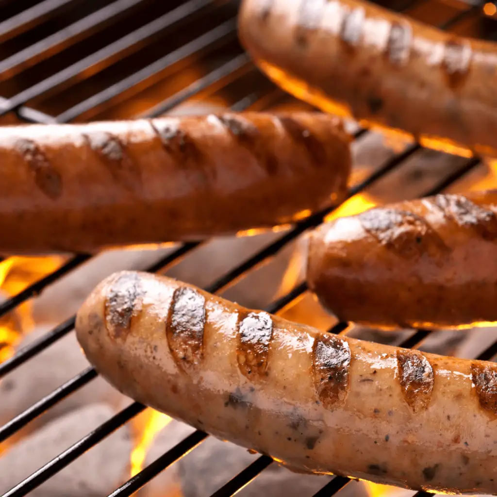 How to cook chicken sausage on a grill