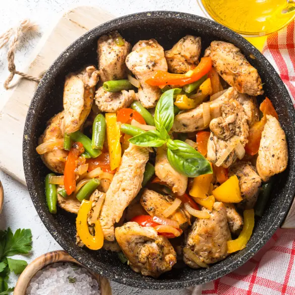 Blackstone Hibachi Recipe (Chicken & Vegetables)