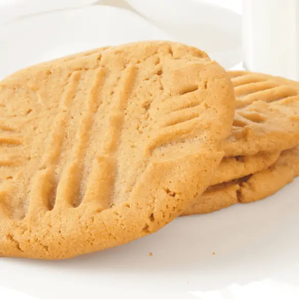 2 Ingredient Peanut Butter Cookies