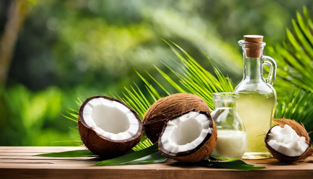 Image depicting the benefits of coconut oil for weight loss