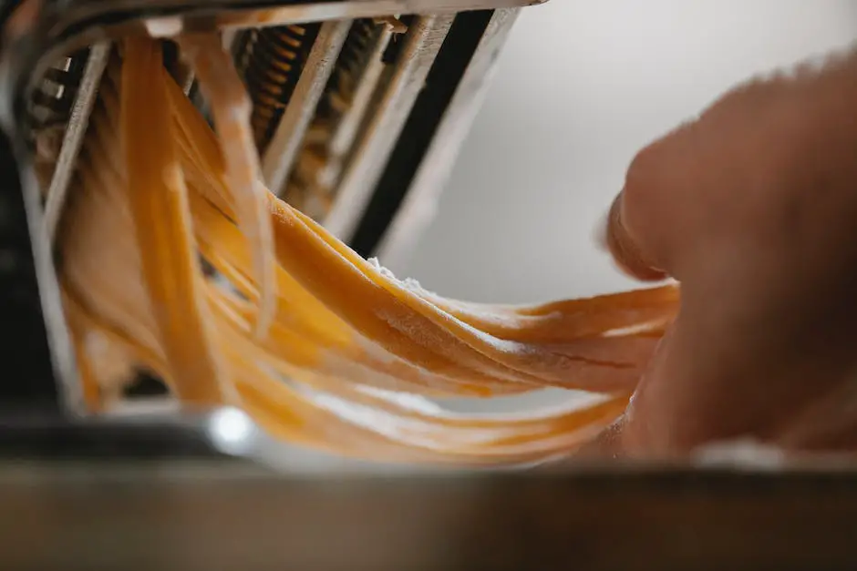 Image of homemade pasta dough